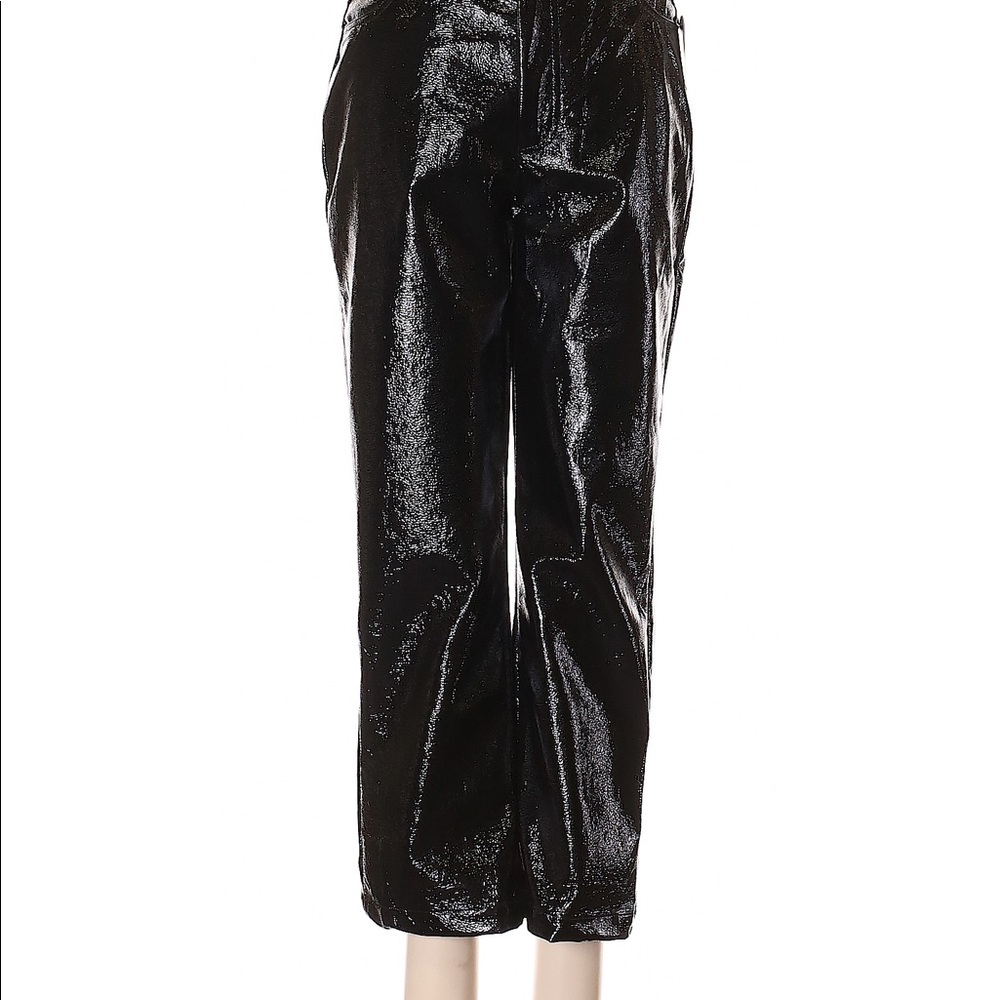 XLE 100% polyester faux leather pants